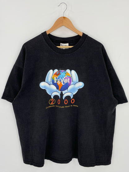00' DISNEY CELEBRATE Size XL Vintage T-Shirt / K6375