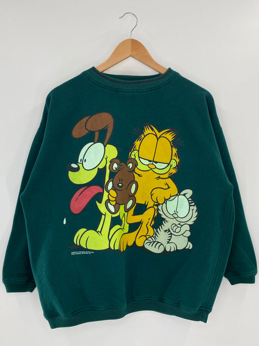 Vintage GARFIELD  Size No tag (Approx.S)  Sweat-shirt / k5682