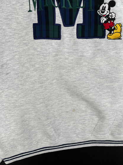 00' DISNEY MICKEY Made in USA Size M Vintage Sweat-shirt / E3275S
