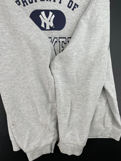 2001 NEW YORK YANKEES Size XL Vintage MLB Sweat-Shirt / E4335S