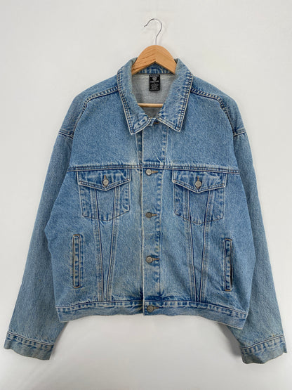 1997 LOONEY TUNES Size XL Vintage Denim Jacket / A5883