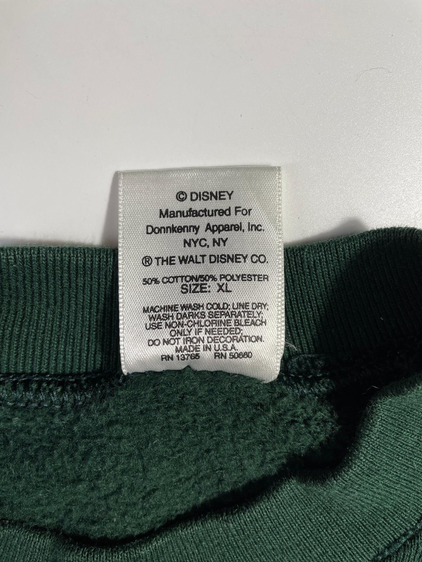90's DISNEY MICKEY Made in USA Size XL Vintage Sweat-shirt / A9169