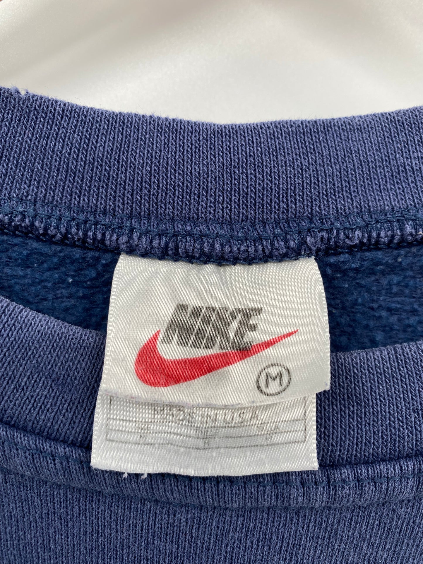 90’s NIKE MINI SWOOSH Made in USA Size M Vintage Sweat-Shirt / K6342