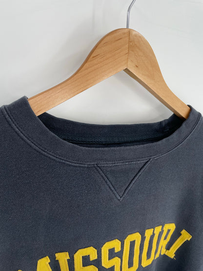Vintage NIKE MISSOURI Size No Tag(Approx.XL) College Sweat-shirt / K8976