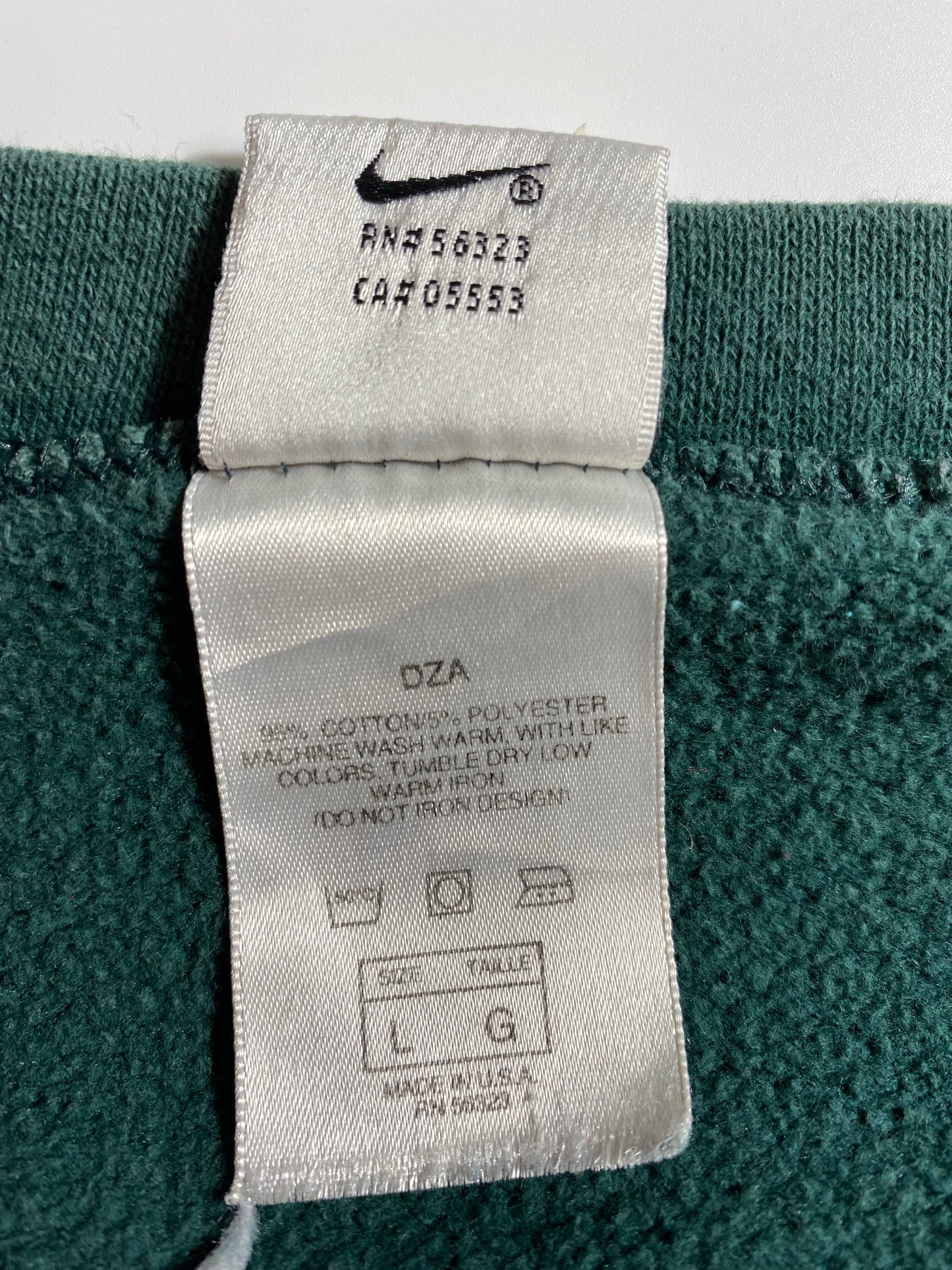 90's NIKE MINI SWOOSH Made in USA Size L Vintage Sweat-Shirt / K6703