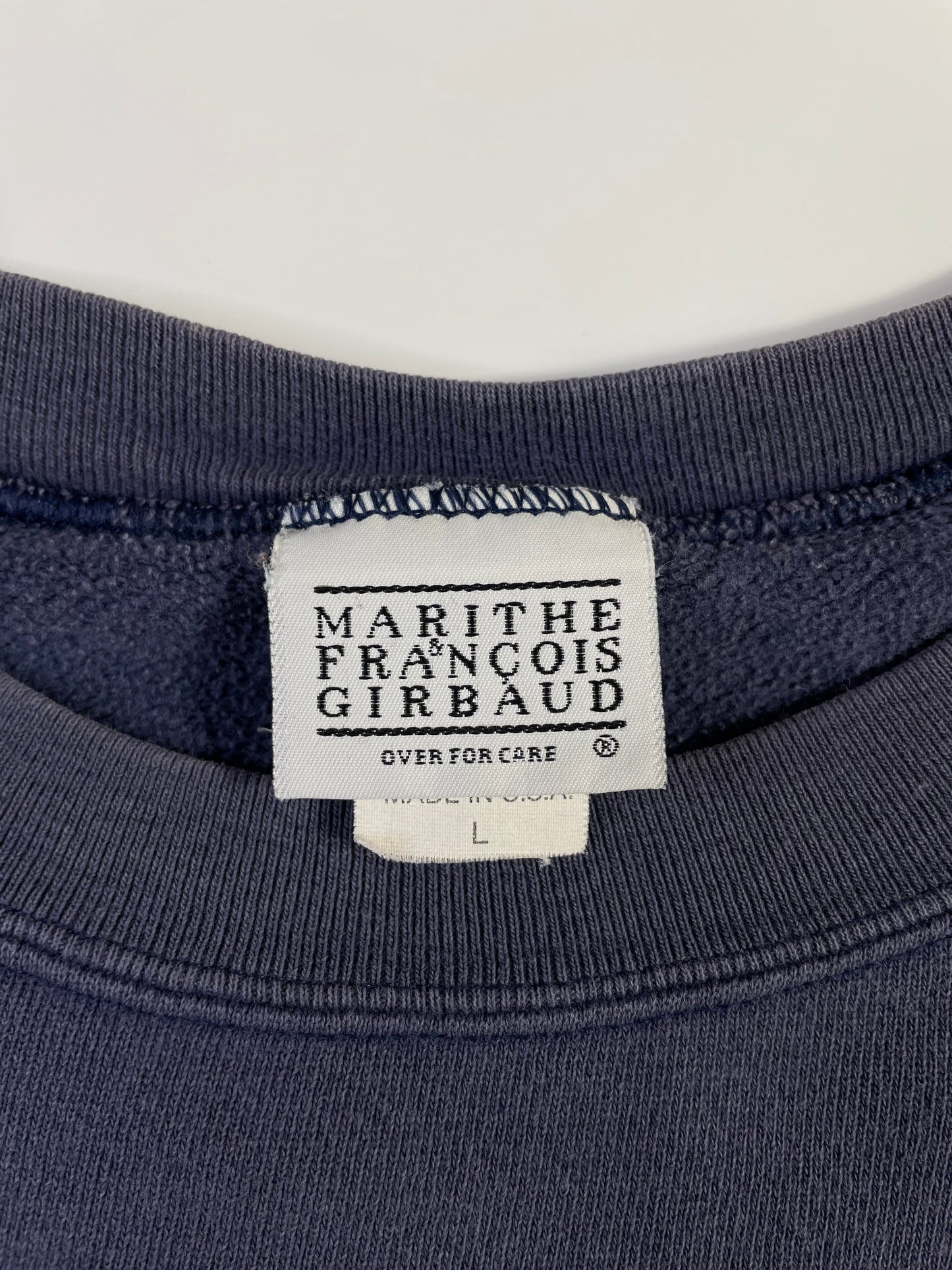 .90's MARITHE FLANCOIS GIRBAUD Made in USA Size L Vintage Sweat-shirt / E4994S