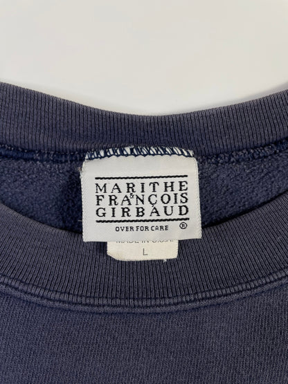 .90's MARITHE FLANCOIS GIRBAUD Made in USA Size L Vintage Sweat-shirt / E4994S