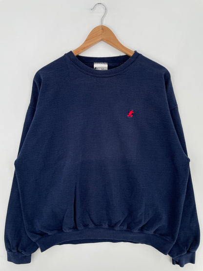 00' DISNEY MICKEY Made in USA Size L Vintage Sweat-Shirt / E1553S