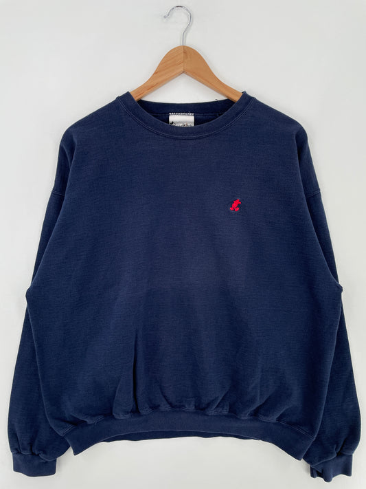 00' DISNEY MICKEY Made in USA Size L Vintage Sweat-Shirt / E1553S