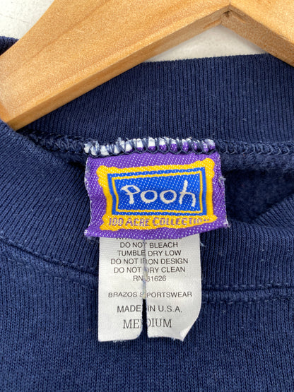00' DISNEY WINNIE THE POOH Made in USA Size M Vintage Sweat-shirt / A7026