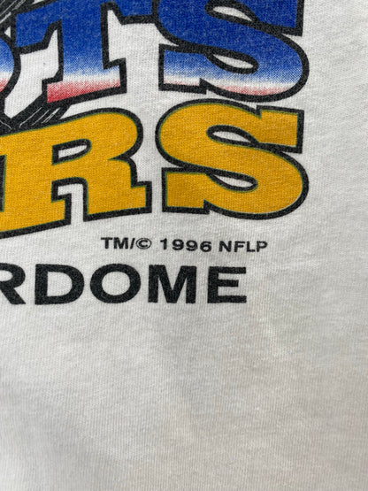 1997' SUPER BOWL XXXI Size No tag (Approx.XL) Vintage T-shirt/ K7798