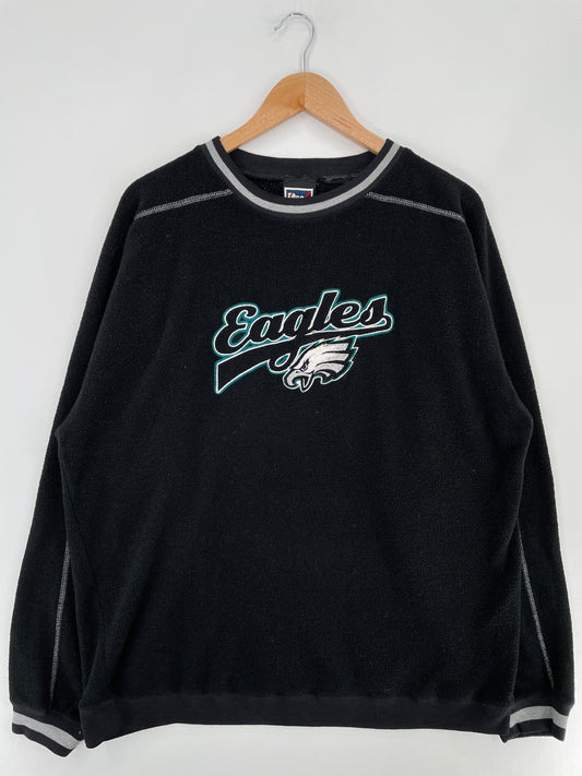 Vintage PHILADELPHIA EAGLES Size XL NFL Fleece / E5168S