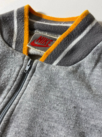 90’s NIKE RUGBY Silver Tag  Size L Vintage Zip up Sweat-shirt / A9893