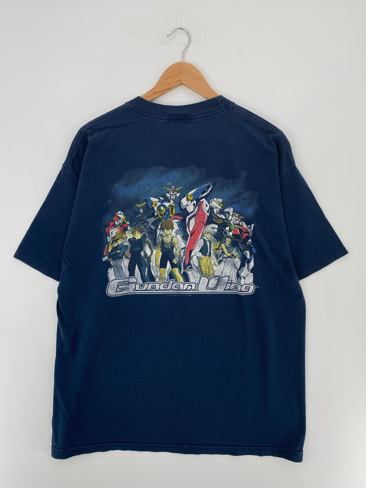 90’s MOBILE SUIT GUNDAM WING Size XL Vintage T-Shirt / A9831