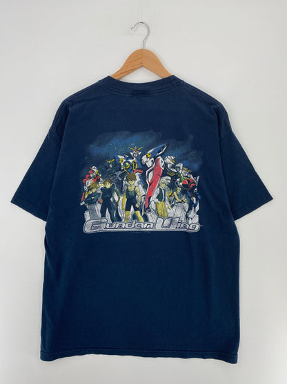 90’s MOBILE SUIT GUNDAM WING Size XL Vintage T-Shirt / A9831