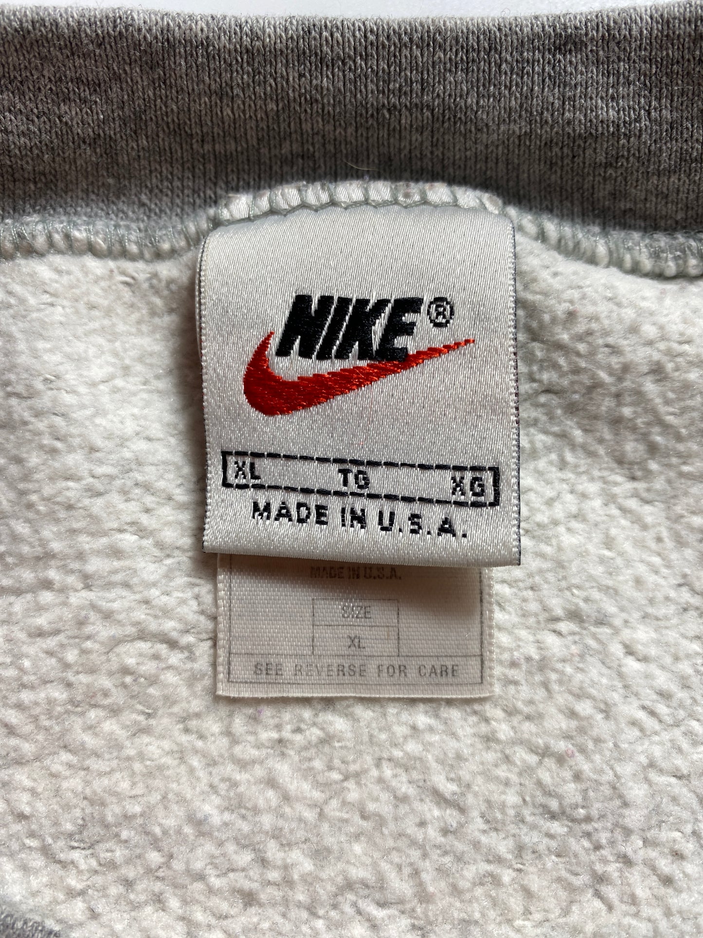 90's NIKE COWBOYS FOOTBALL Made in USA Size XL Vintage Sweat-Shirt /  k322