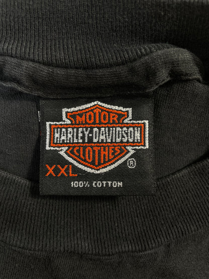 90's HARLEY DAVIDSON Made in USA Size XXL Vintage T-shirt / E6536T