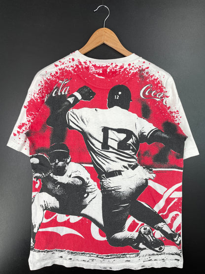 .1994 COCA COLA Size L Vintage T-shirt / A8999