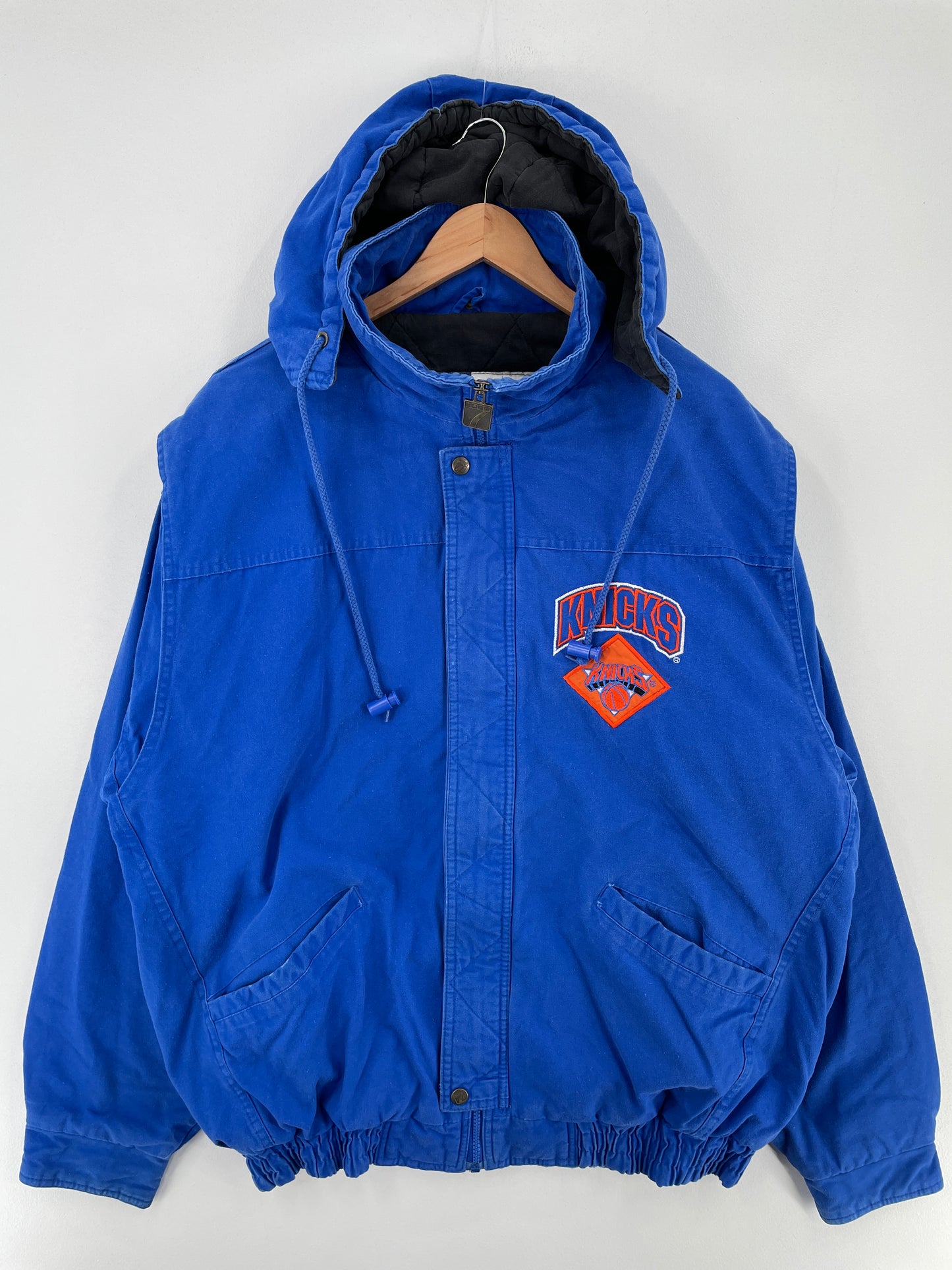 90’s NEW YORK KNICKS Size XL NBA Cotton Jacket / A9752