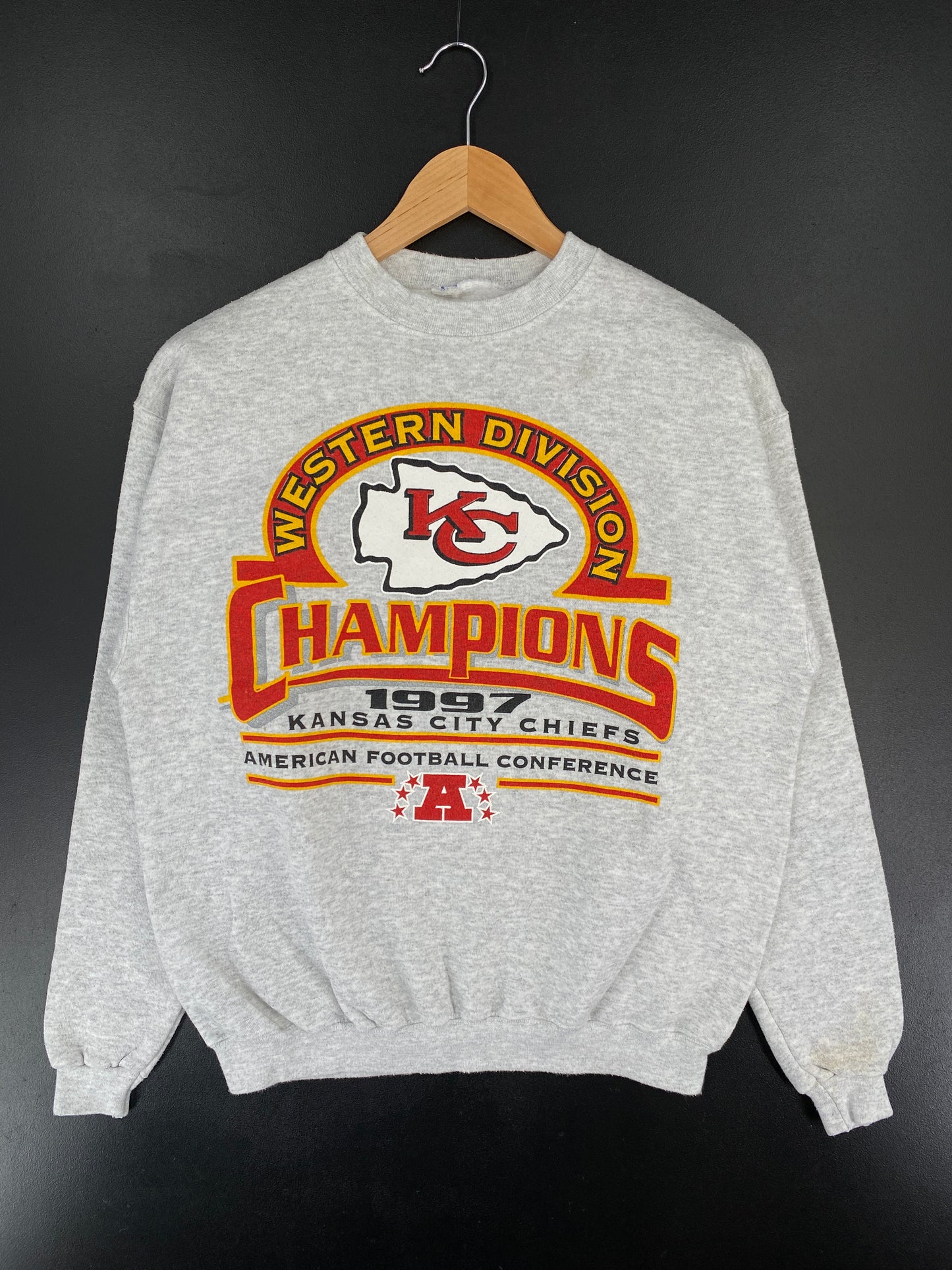 1997 KANSAS CITY CHIEFS Approx.L NFL Sweat-shirt / E5315S