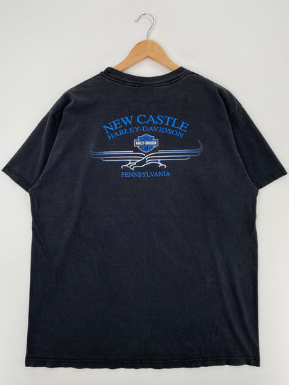 90’s HARLEY DAVIDSON Made in USA Size XL T-Shirts / A3974