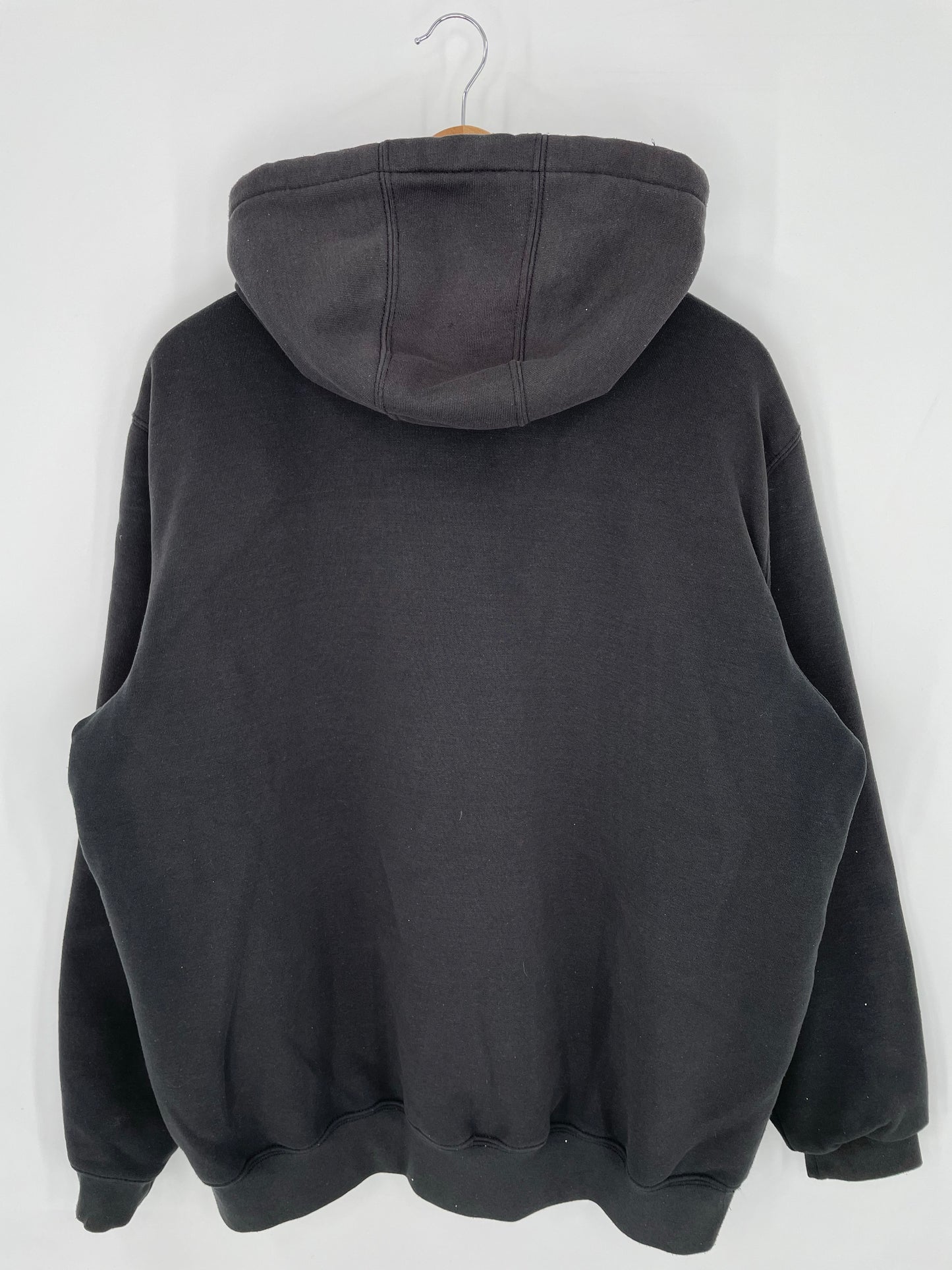 Vintage CARHARTT Double Face Size L Zip-up Hoodie Sweat-Shirt / K9432