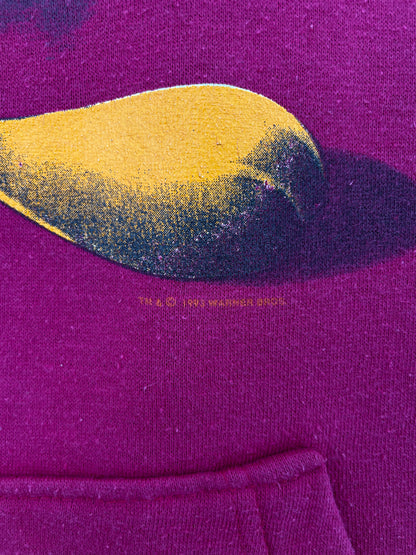 1993 LOONEY TUNES TWEETY Size M Vintage Hoodie Sweat-shirt / A6563