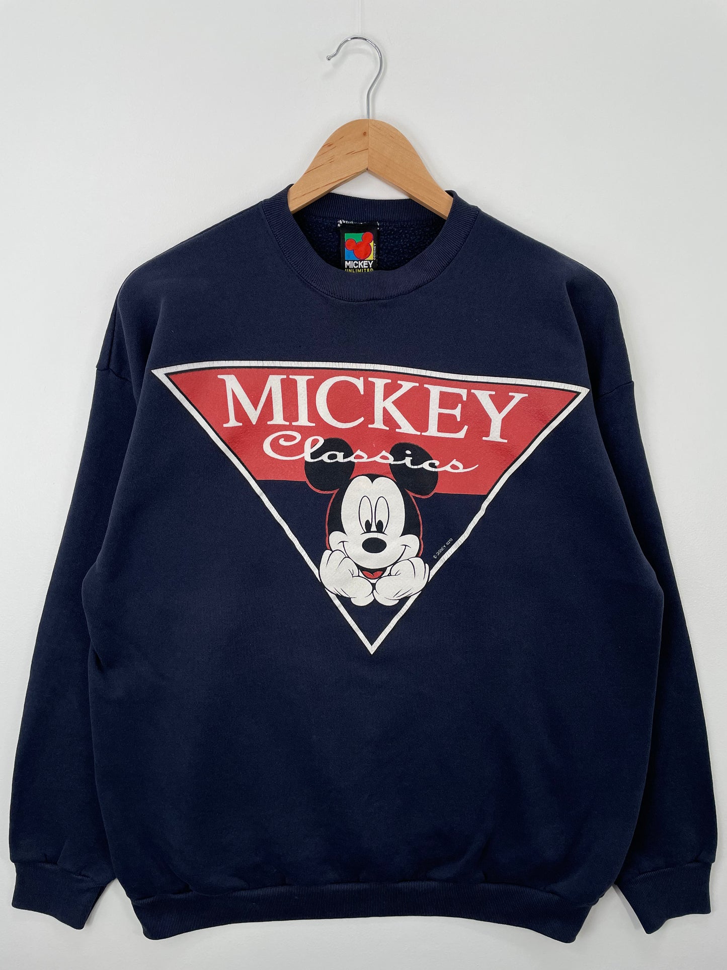00' DISNEY MICKEY Size No Tag (Approx.L) Vintage Sweat-Shirt / A1478
