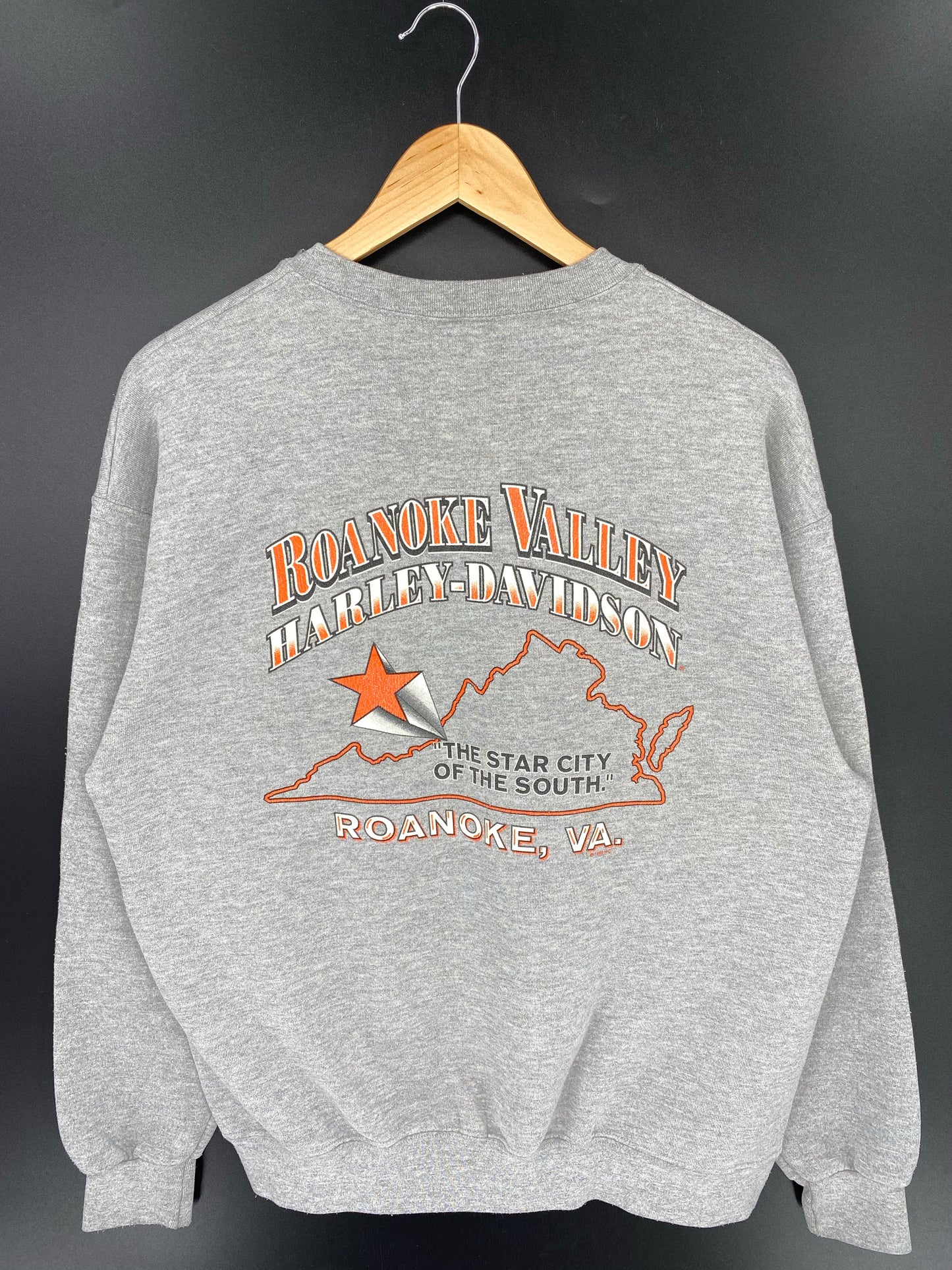 2004 HARLEY DAVIDSON Size XXL Vintage Sweat-Shirt / K7780