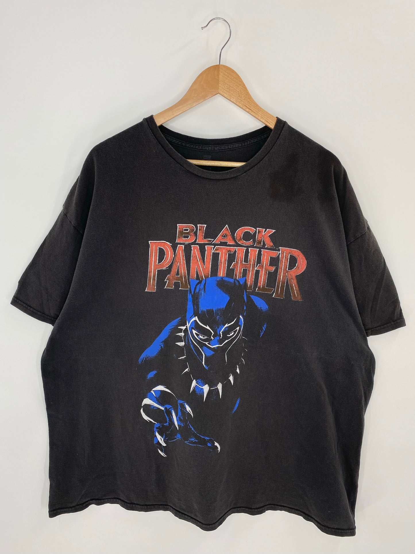 00' MARVEL BLACK PANTHER Size XXL Vintage T-Shirt / K7693