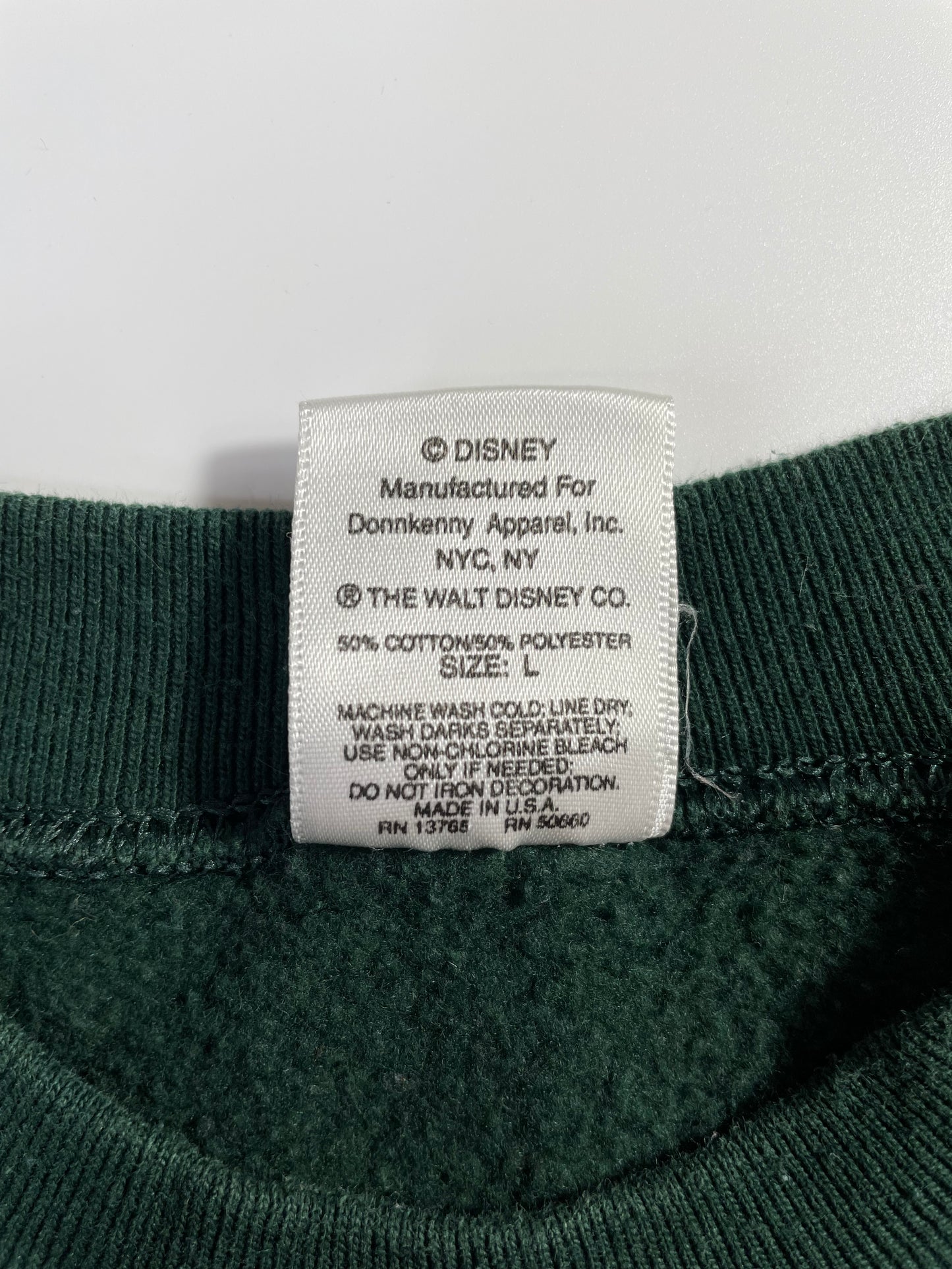 90's DISNEY MICKEY MAde in USA Size L Vintage Sweat-Shirt / A1475