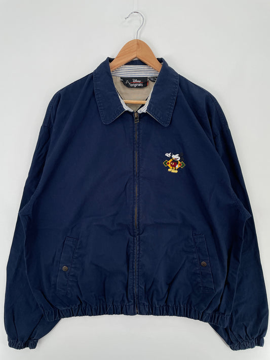 90’s DISNEY MICKEY Size L Vintage Cotton Jacket / A9920