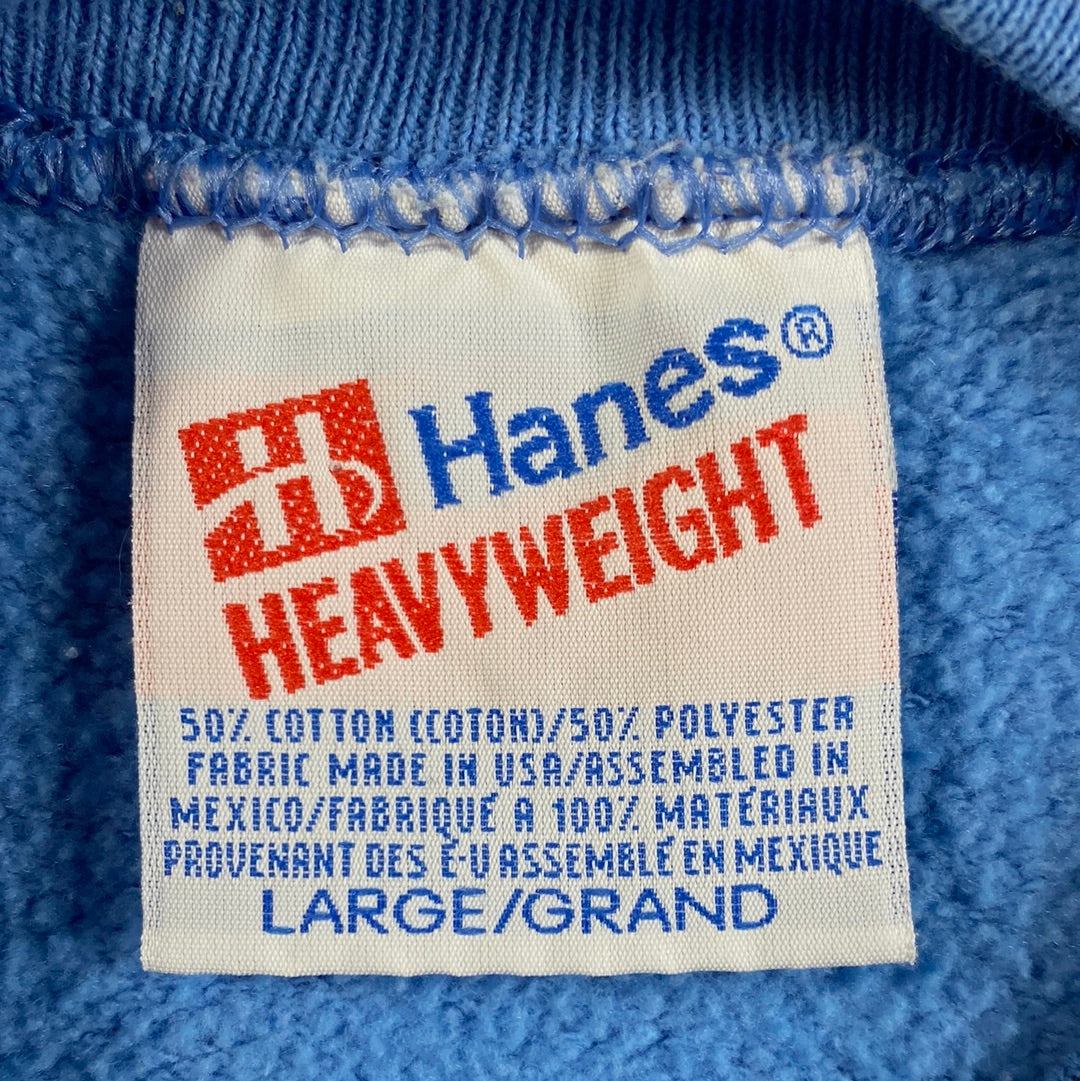 90’s UNIVERSITY OF NORTH CAROLINA Size L Vintage College Sweat-shirt / E4588S