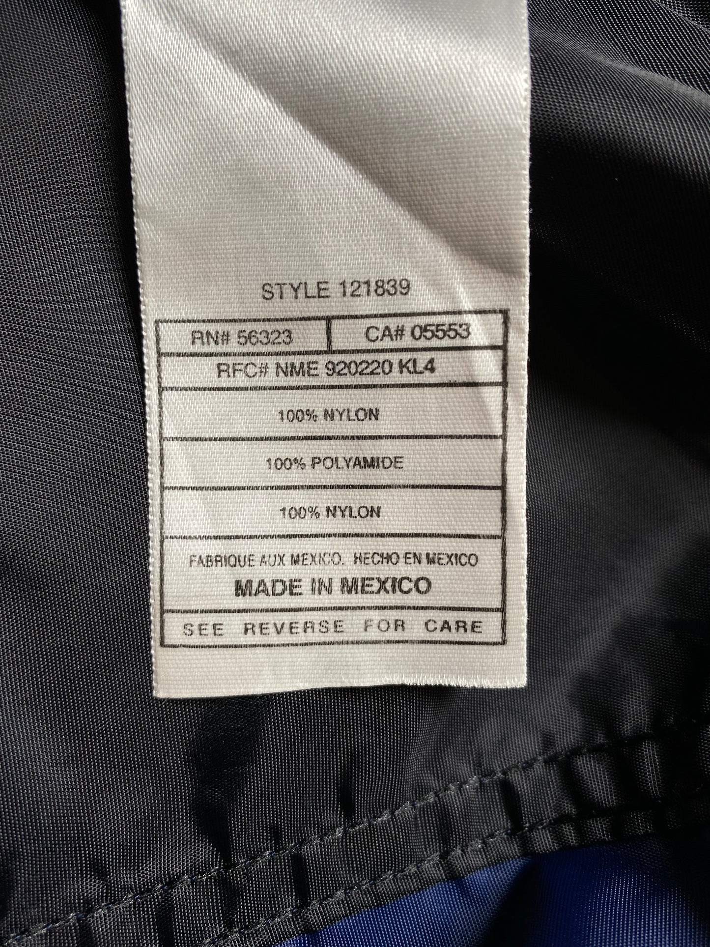 00' NIKE MINI SWOOSH Size L Vintage Nylon Jacket / A2773