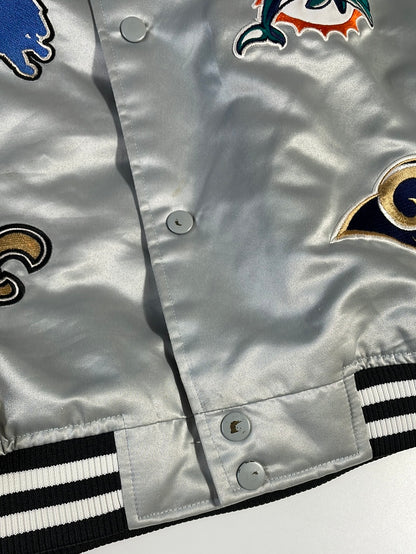 Vintage NFL TEAM Size XXL Padded Nylon Jacket / A9326