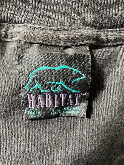 90's ELEPHANT ALL OVER PRINT Made in USA Size XXL Vintage T- shirt / K9880