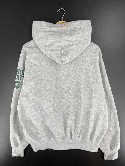 00' NIKE MICHIGAN STATE Size M Vintage College Hoodie Sweat-shirt / A5542