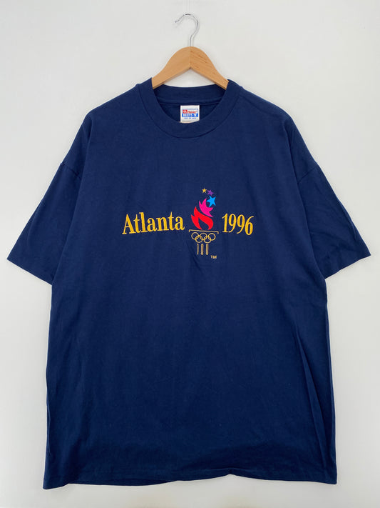 1996 DEADSTOCK ATLANTA OLYMPICS Size XXL Vintage T-Shirt / A6963