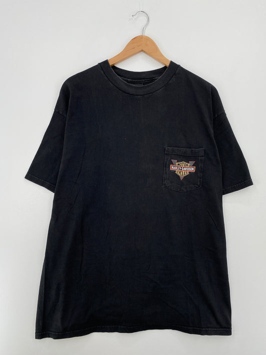 1999 HARLEY DAVIDSON Made in USA Size XL Vintage T-Shirt / A8399