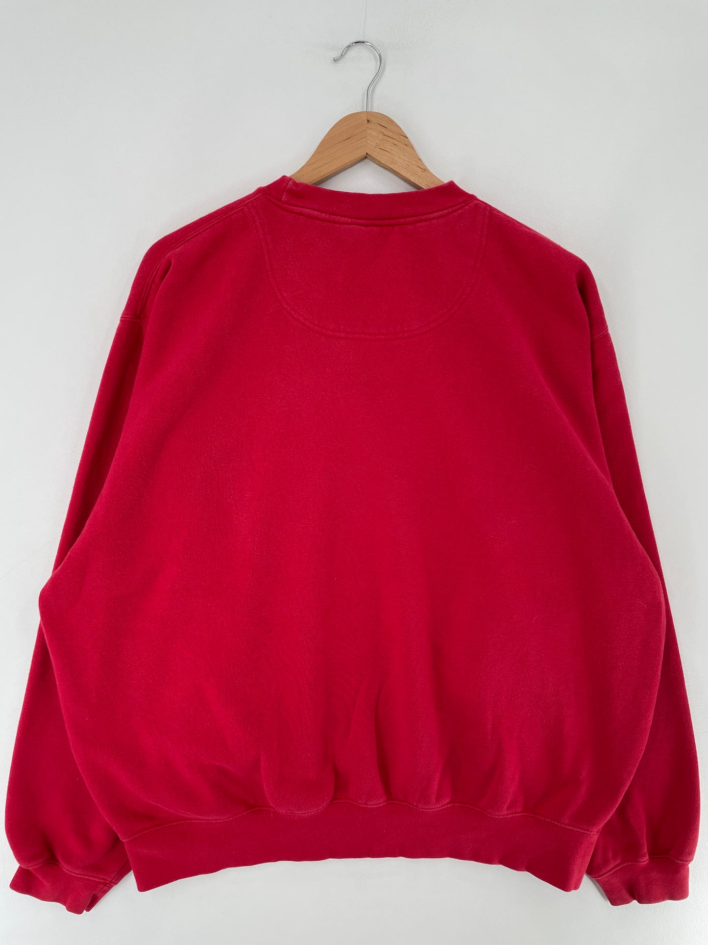 00' NIKE x NEBRASKA HUSKERS Size L Vintage College Sweat-shirt / E5785S