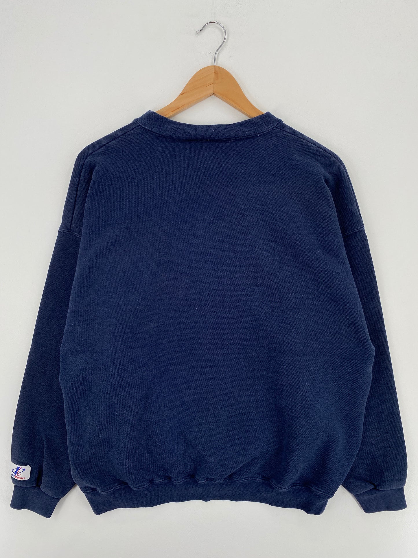 1998 SUPER BOWL DENVER BRONCOS Made in USA Size L Vintage NFL Sweat-Shirt / A4951