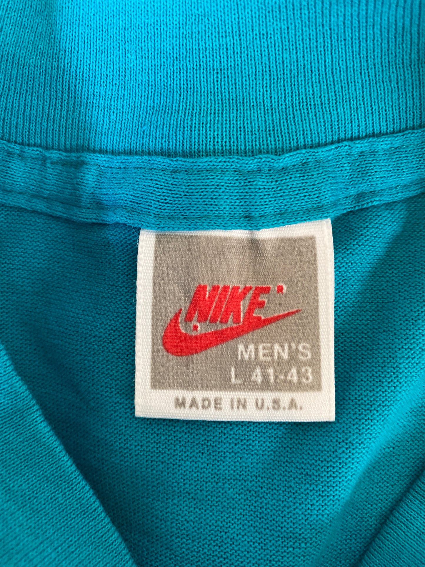 90’s NIKE SILVER TAG MADE IN USA Size L Vintage T-shirt / K1205