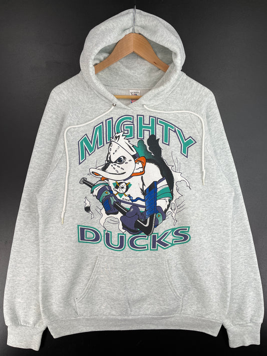 90's ANAHEIM MIGHTY DUCKS Made in USA Size XL Vintage NFL Sweat-Shirt / E4520S
