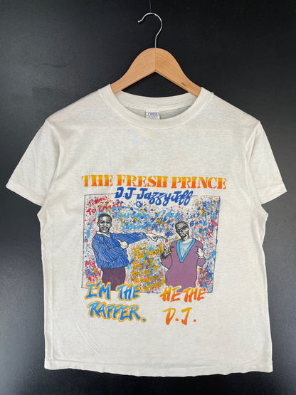 80’s J.J JAGGY JEFF Made in USA Size L Vintage Music T-Shirt / E5204T