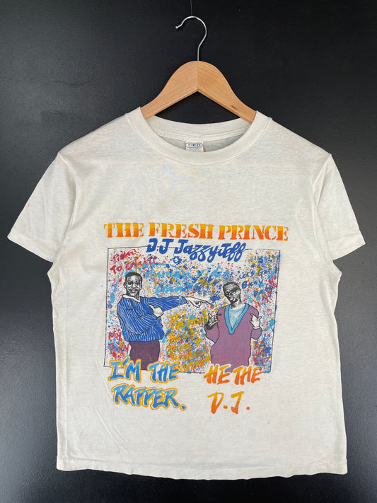 80’s J.J JAGGY JEFF Made in USA Size L Vintage Music T-Shirt / E5204T