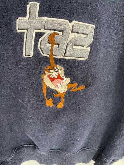1999 LOONEY TUNES TAZ Size S Vintage Sweat-shirt / K7136
