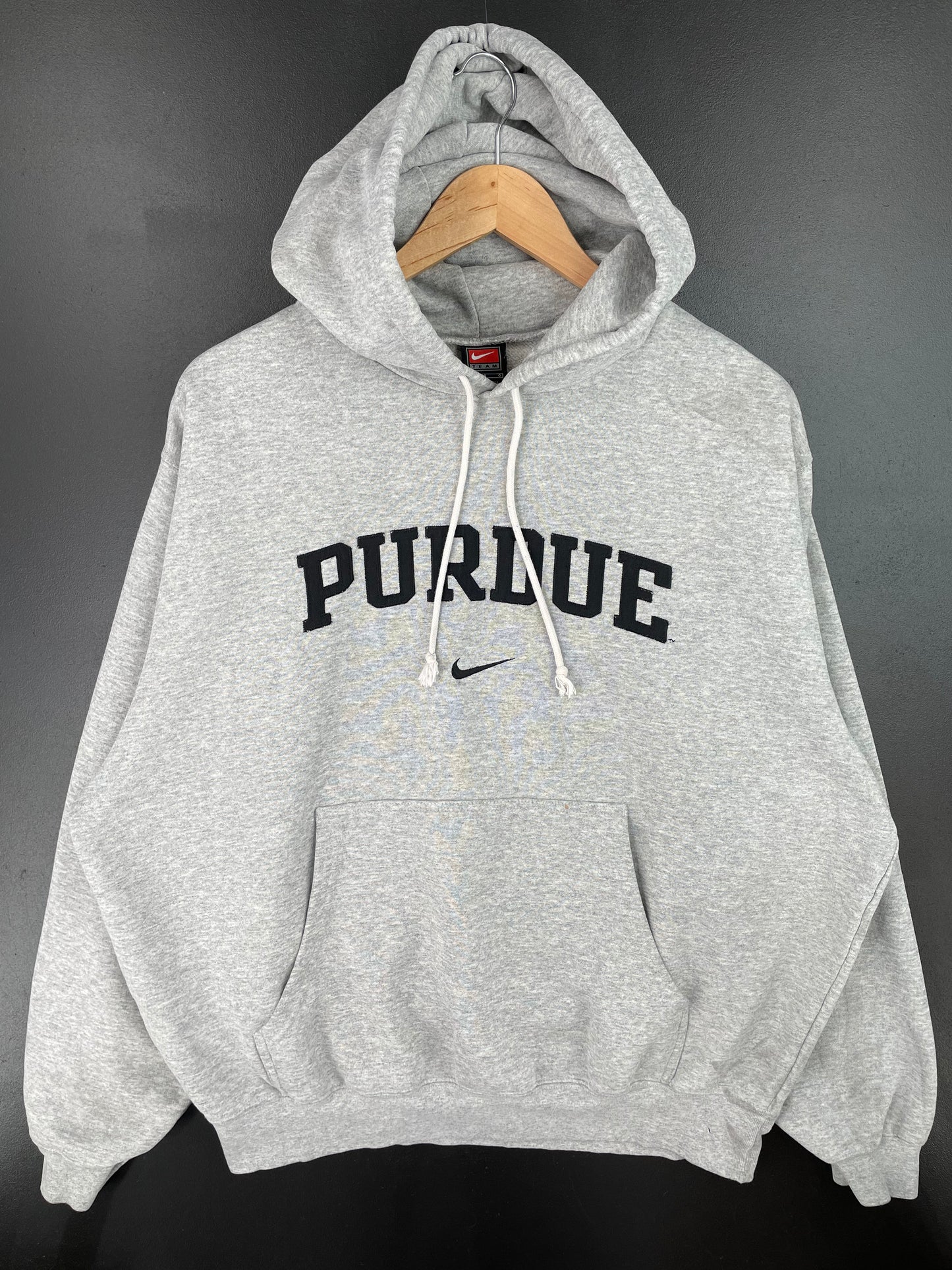 00' NIKE PURDUE Size L College Hoodie Sweat-Shirts/ A1100