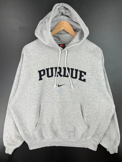 00' NIKE PURDUE Size L College Hoodie Sweat-Shirts/ A1100