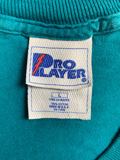 90's MIAMI DPOLPHINS Made in USA Size L Vintage NFL T-Shirt / A3515