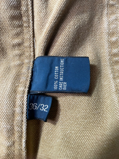 .90’s POLO RALPH LAUREN Size W34xL30 Double Knee Duck Pants / A9095